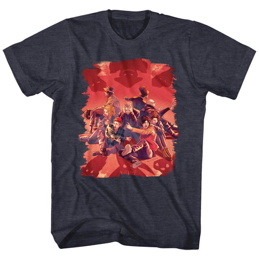 Bill And Ted - Shadows - Short Sleeve - Heather - Adult - T-Shirt