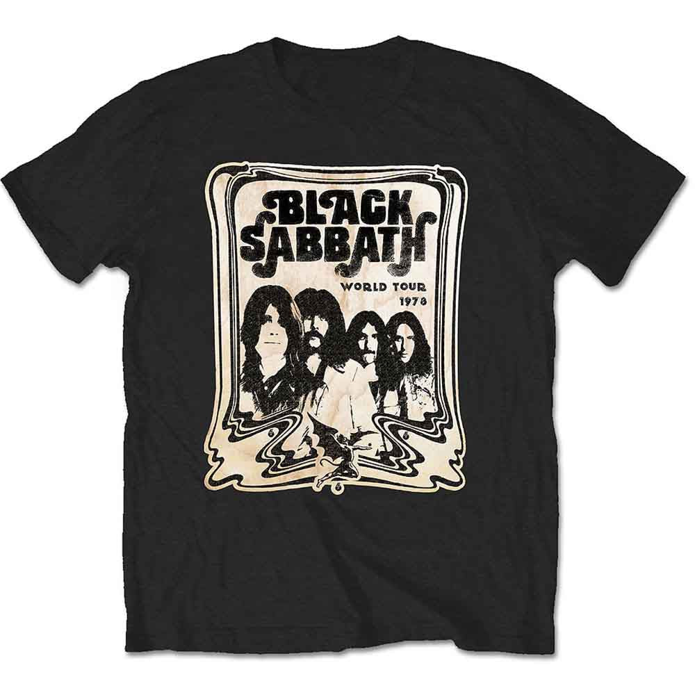 BLACK SABBATH ( WORLD TOUR 78 ) T-SHIRT