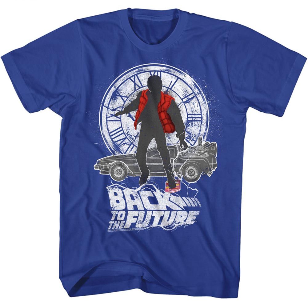 Back To The Future - Silhouette Collage - Short Sleeve - Adult - T-Shirt - clothing by TeeHivey.com