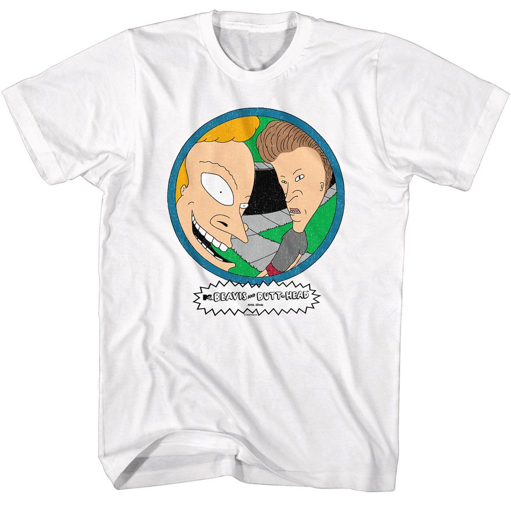 Beavis And Butthead - Peep Hole - Short Sleeve - Adult - T-Shirt