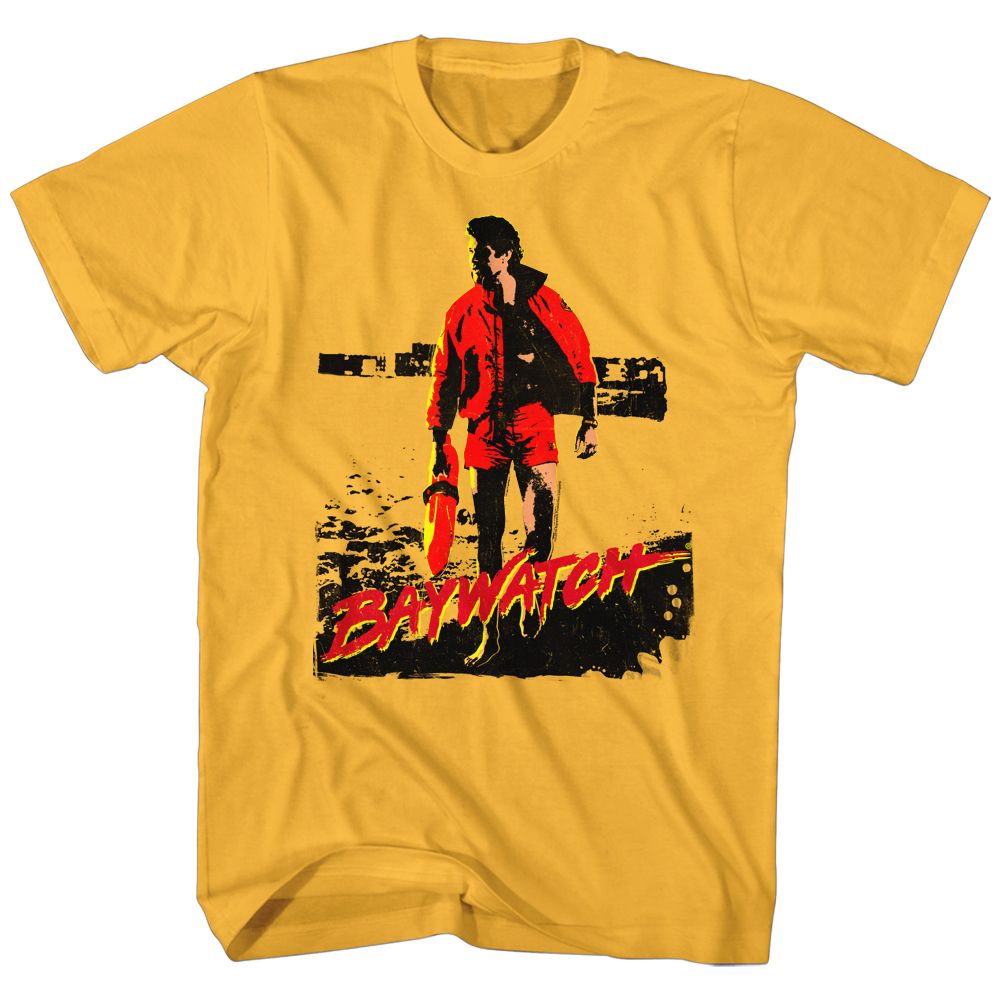 Baywatch - Red Dawn - Short Sleeve - Adult - T-Shirt