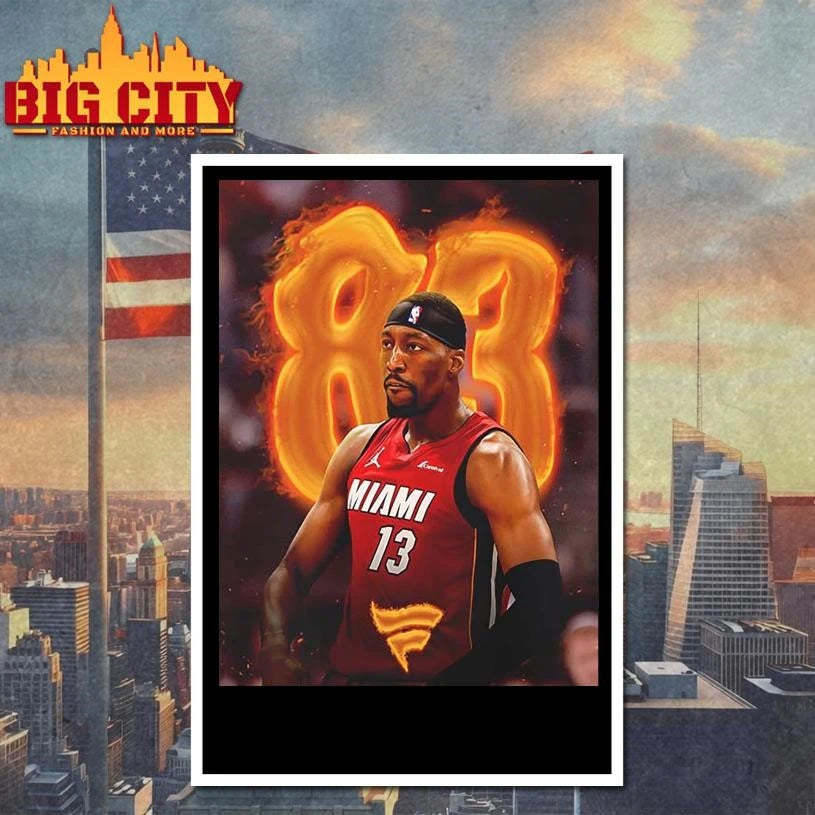 Bam Adebayo 83 Points 2nd Most Point In NBA Shirt