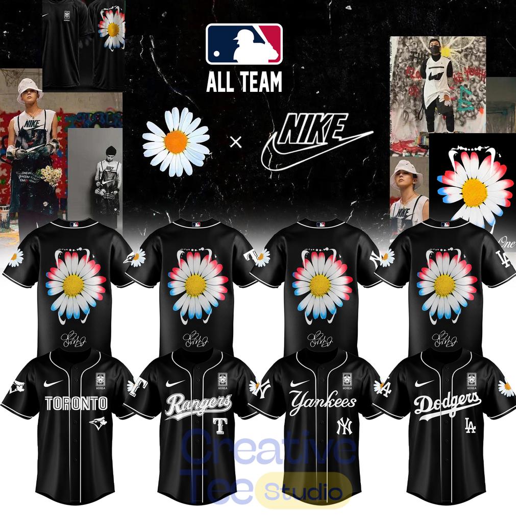 Baseball All Teams x G-Dragon’s PEACEMINUSONE Special Jersey