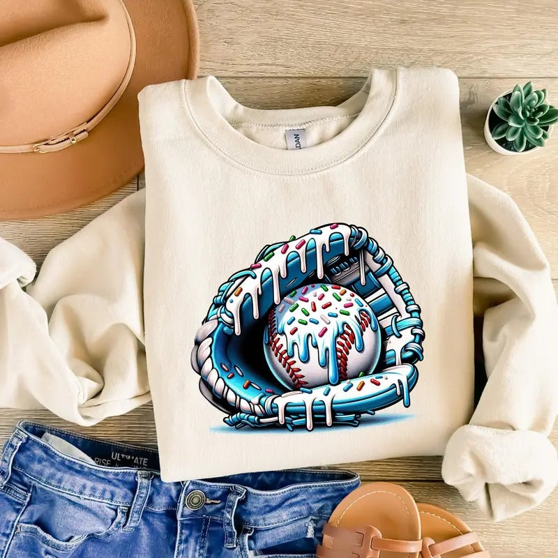 Baseball Sweatshirt, Play Ball Sweatshirt, Baseball Mama Sweater, Baseball Fan Shirt, Game Day Shirt, Baseball Game Shirt, Baseball Crewneck