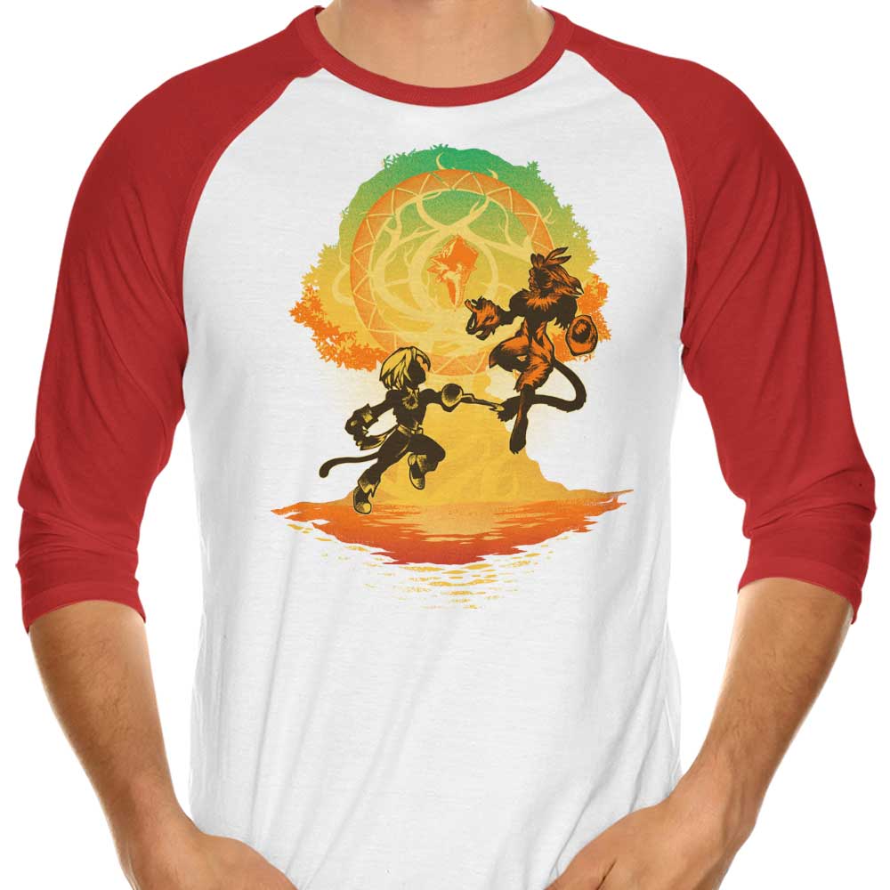 Battle of Destiny - 3/4 Sleeve Raglan T-Shirt