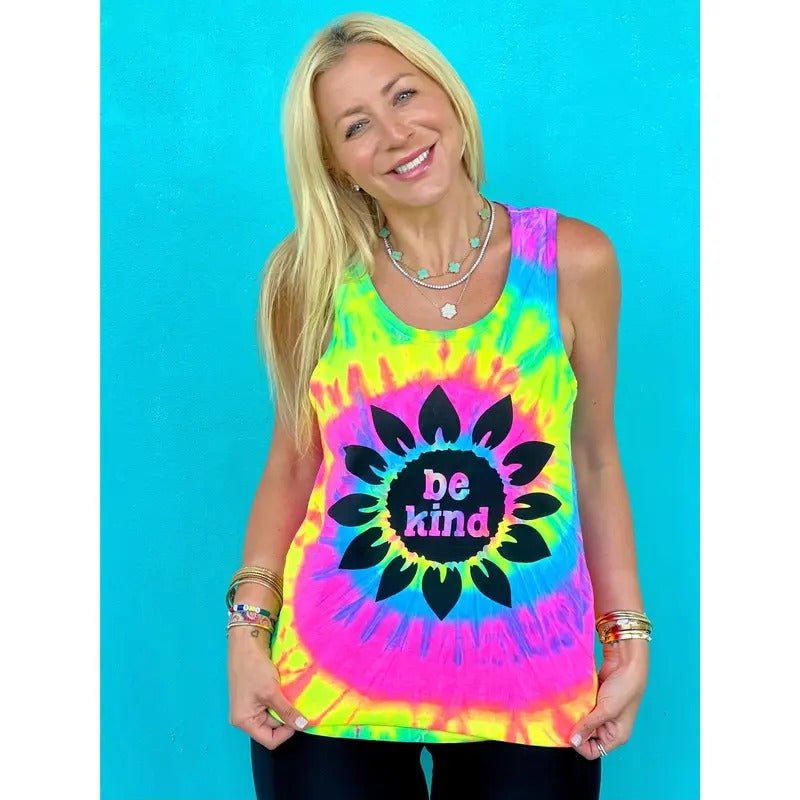Be Kind Sunflower Tank Top