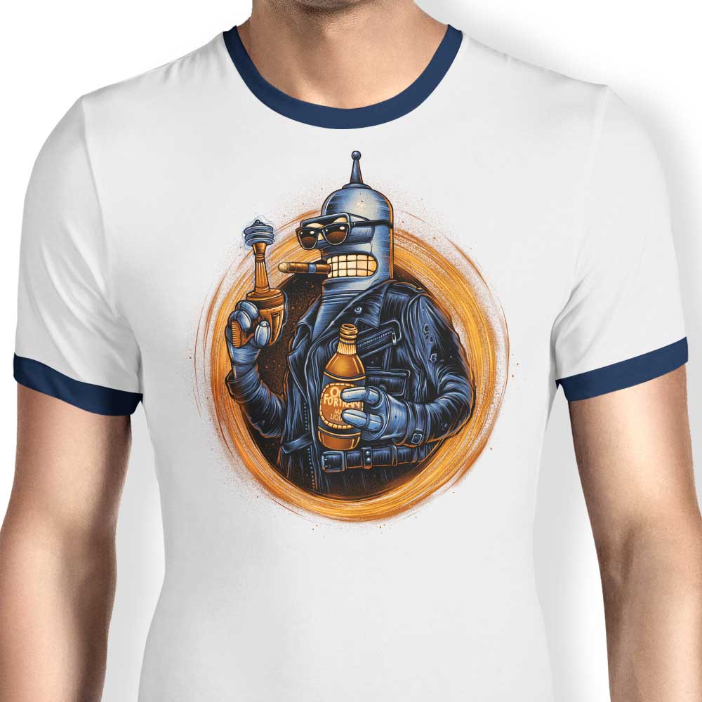 Benderminator - Ringer T-Shirt
