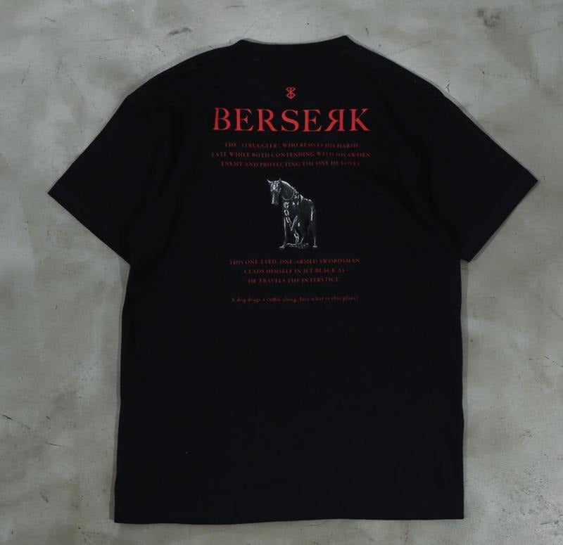 Berserk T Shirt, Manga Tshirt Menswear Top Streetwear Underwear T-Shirt Tropical
