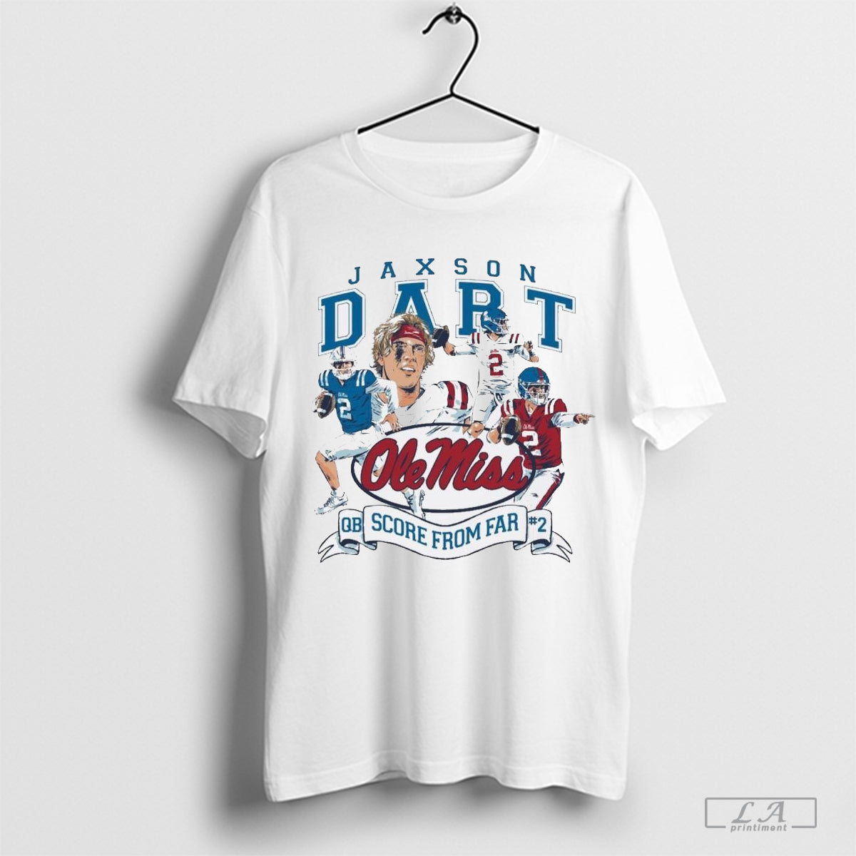 Best Jaxson Dart Ole Miss Score From Far - clothing by TeeHivey.com