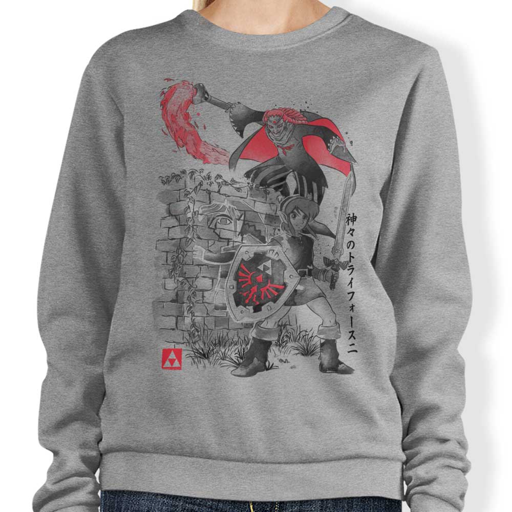 Between Worlds Sumi-e - Sweatshirt