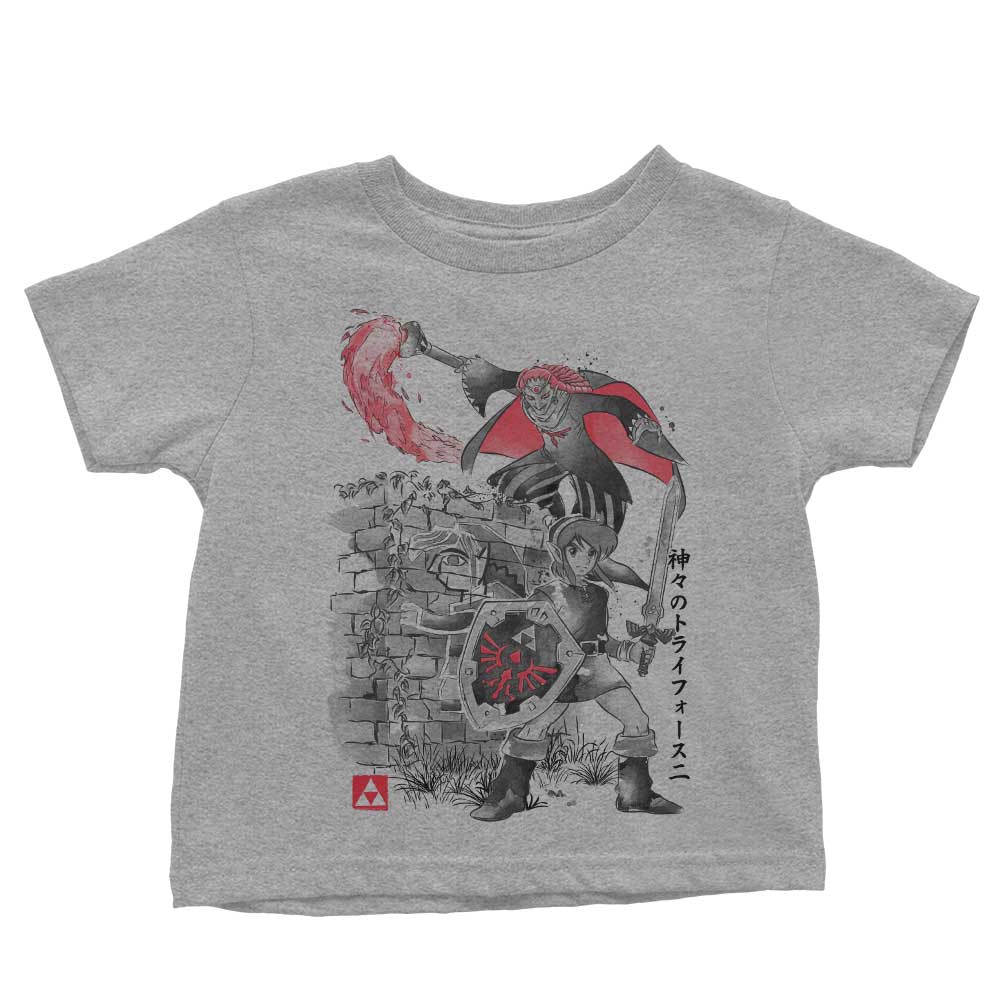 Between Worlds Sumi-e - Youth Apparel