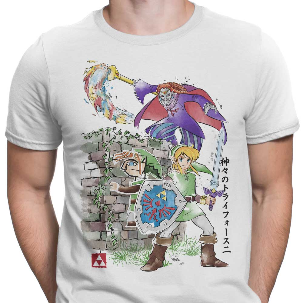 Between World's Watercolor - Men's Apparel