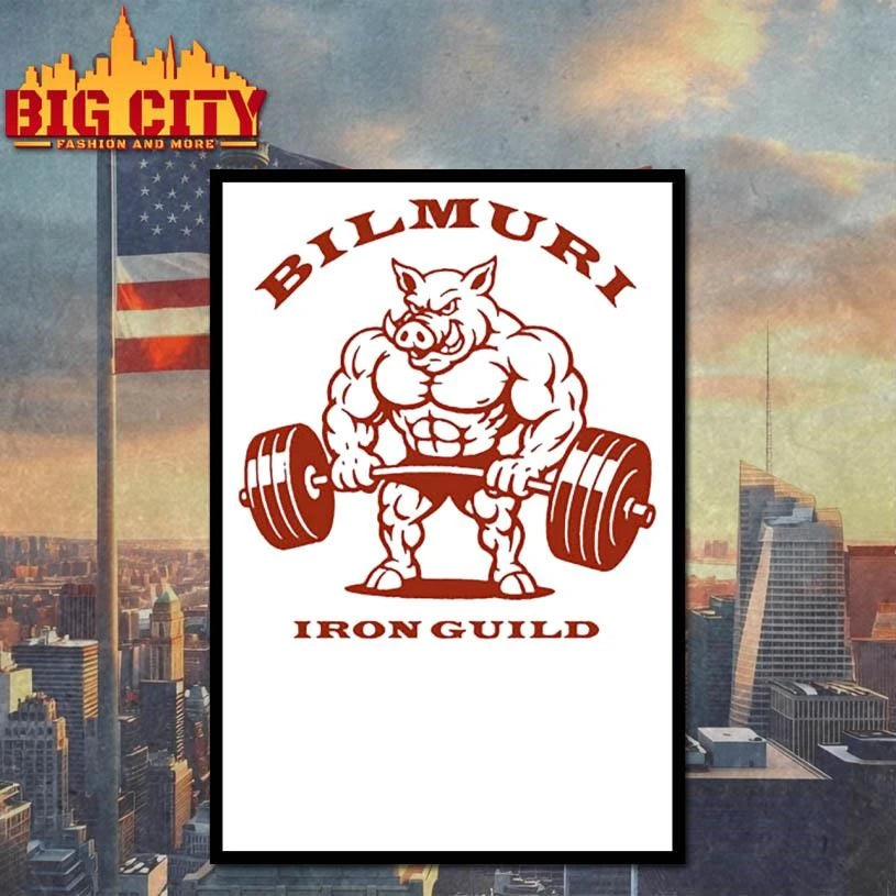 Bilmuri Iron Guild Band Lift Weights 2026 Shirt