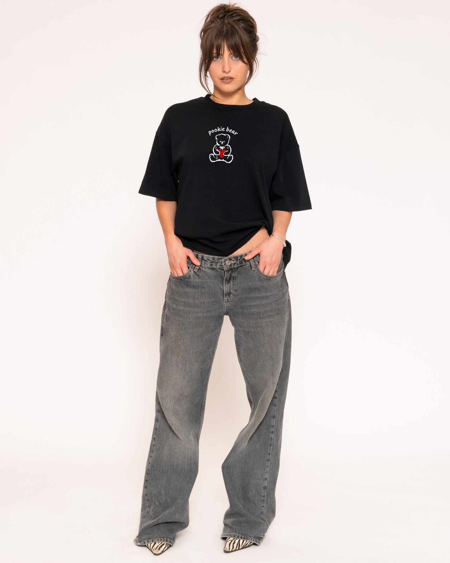 Pookie Bear Boxy Crop Tee