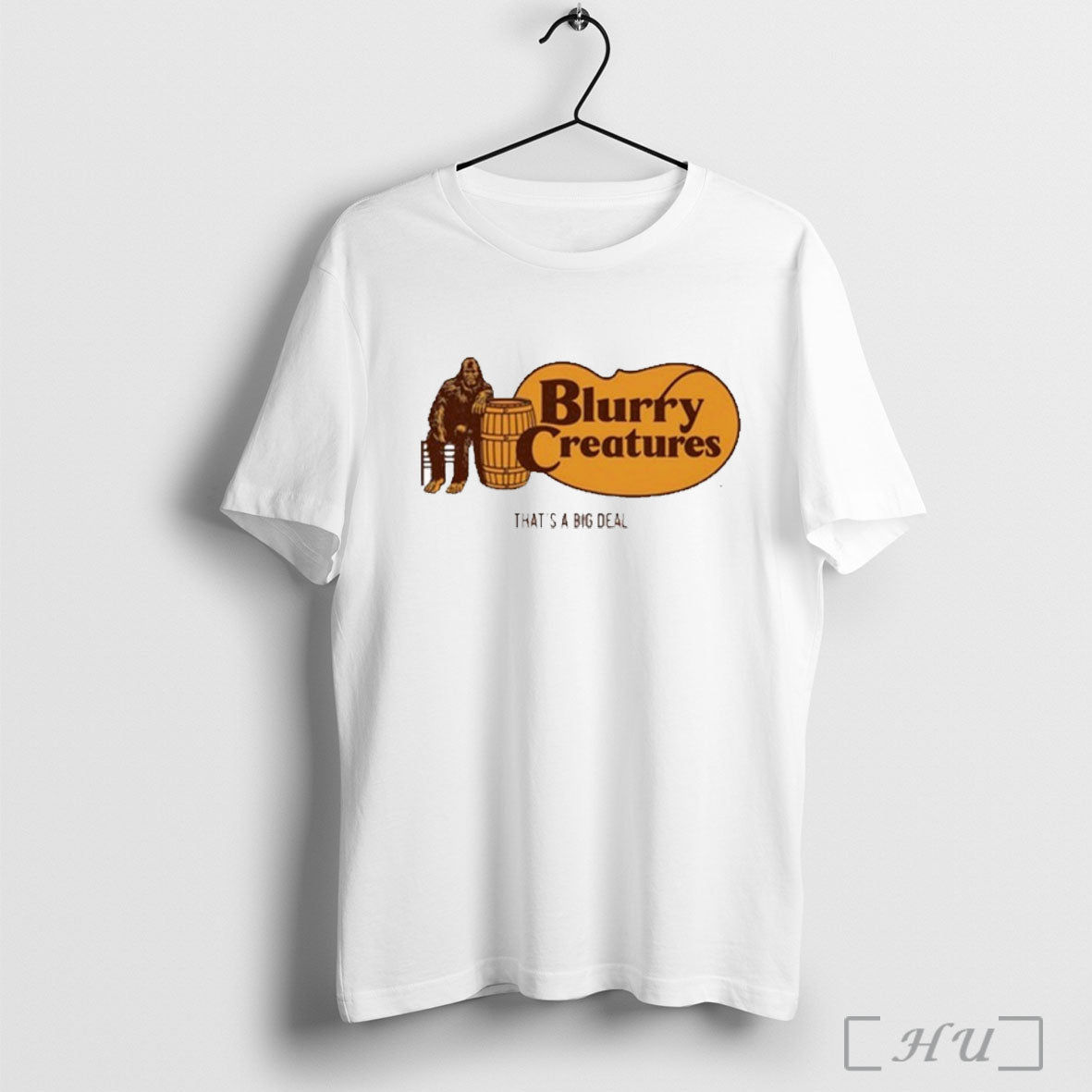 Blurry Creatures Squatch And Barrel T Shirt