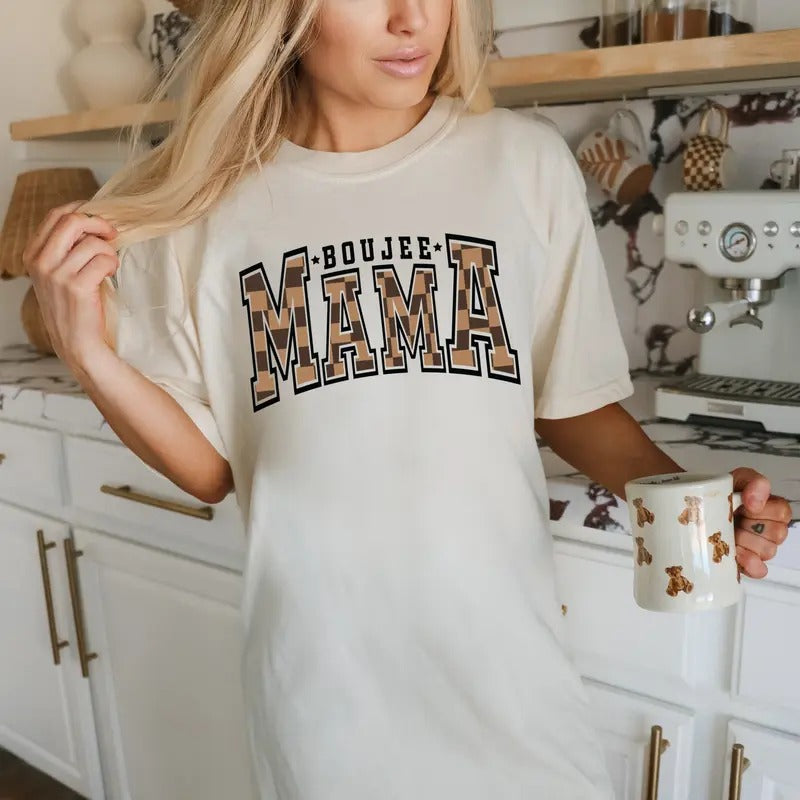 Boujee Mama DTF Transfers - THIS IS NOT A SHIRT