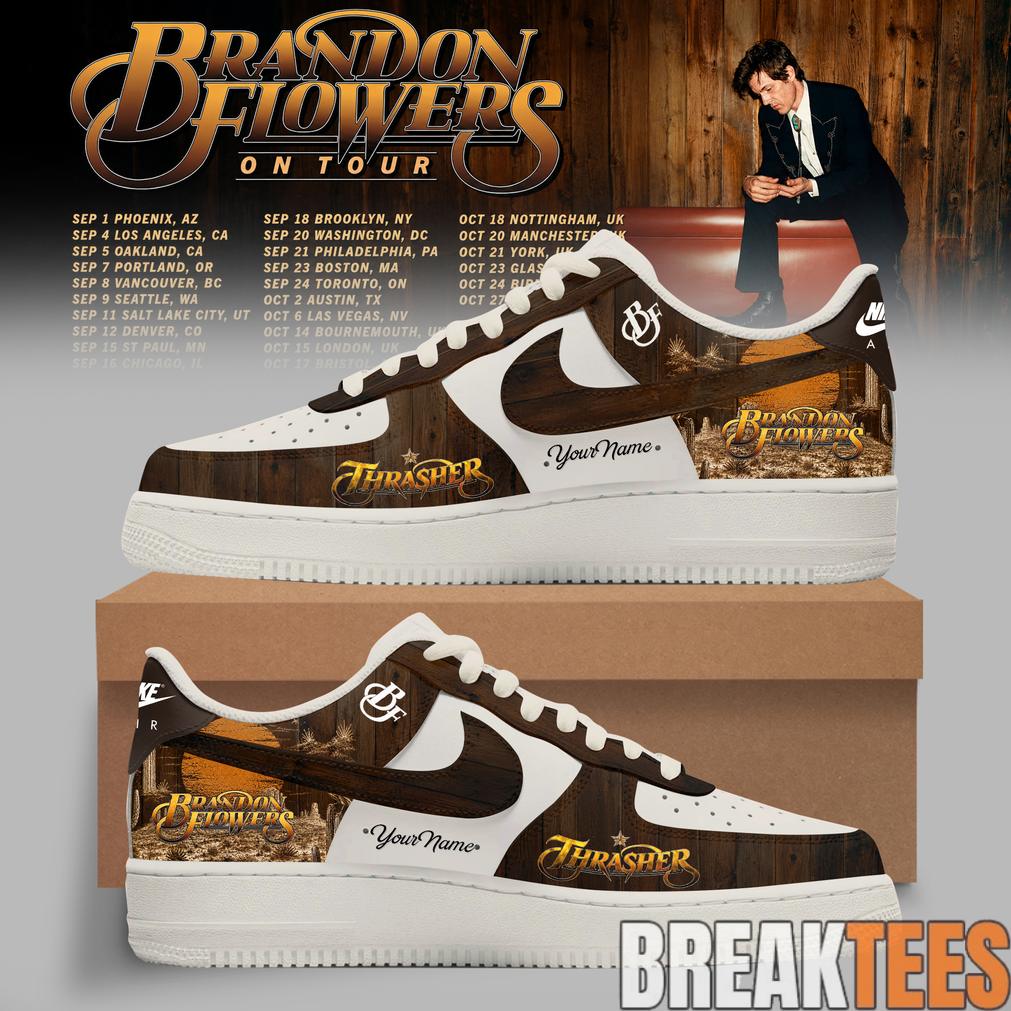 Brandon Flowers On Tour 26 AF1 Shoes