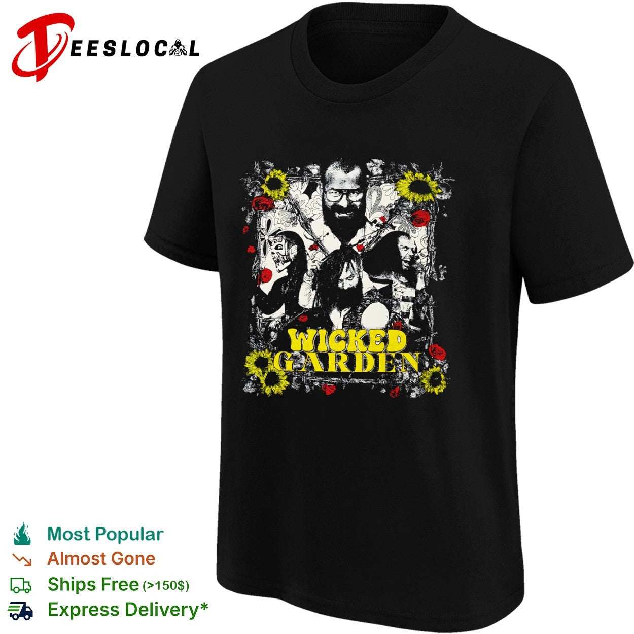 Brodie Lee Stu Grayson John Silver Evil Uno AEW Wicked Garden shirt
