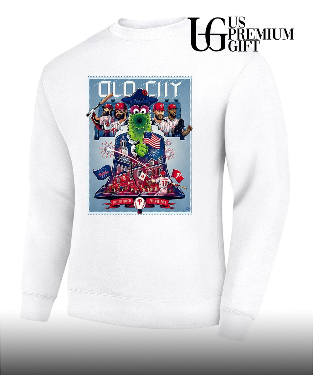 Bryce Harper Kyle Schwarber Philadelphia Phillies The Phanatic Old City I Love My Country MLB All-Star Game 2026 shirt
