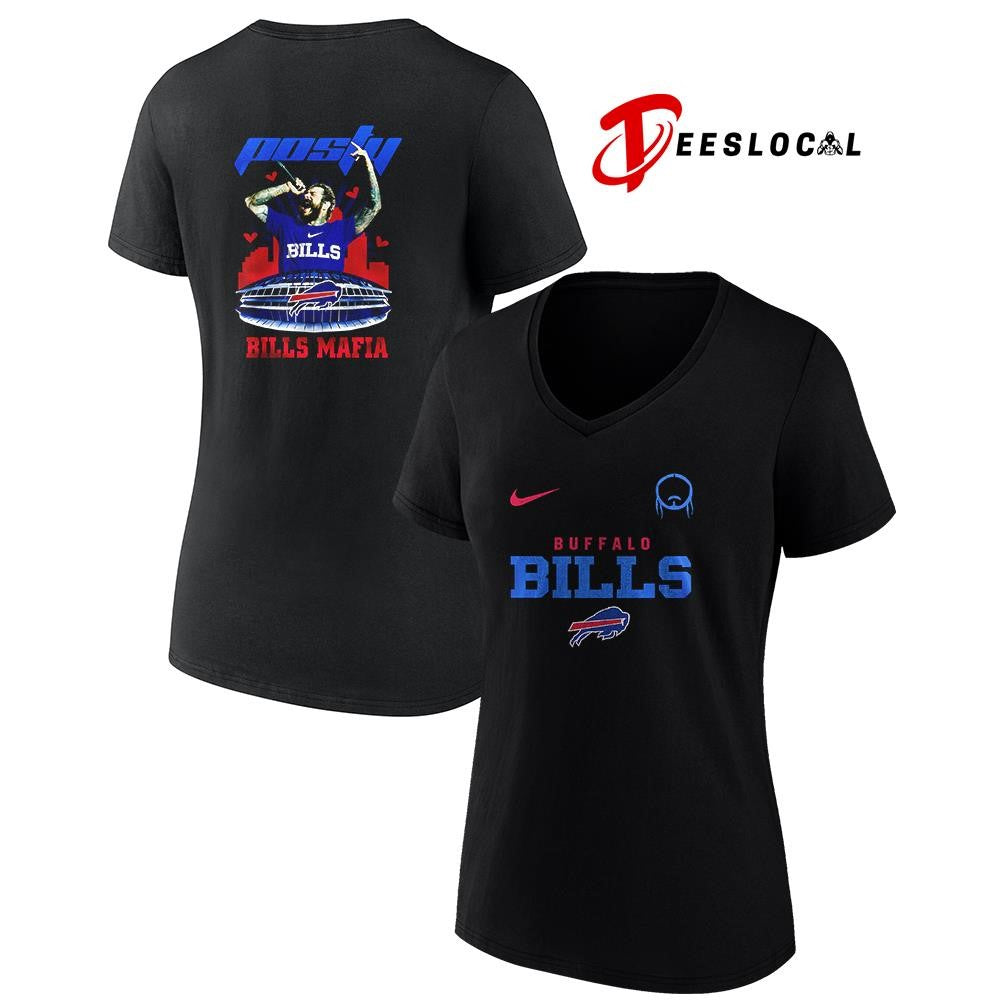 Buffalo Bills x Post Malone Posty stadium shirt