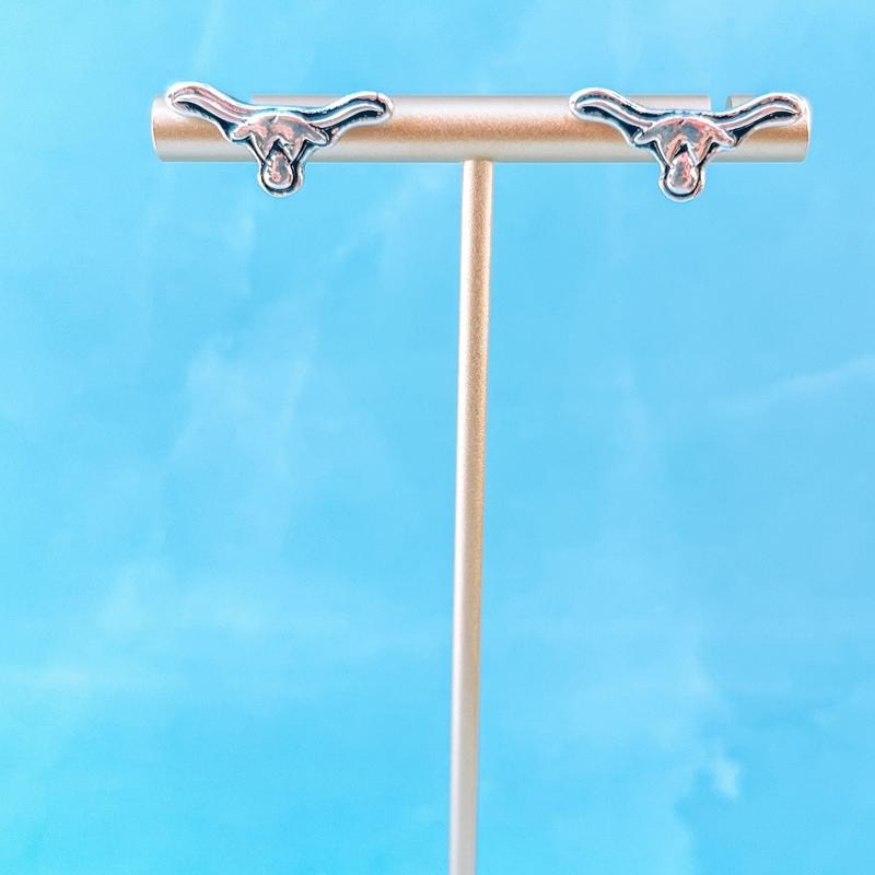 Bullskull Stud Earrings