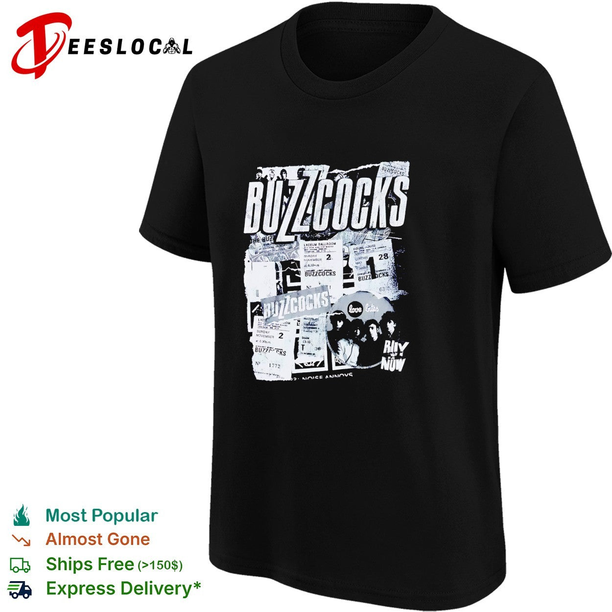 Buzzcocks poster shirt