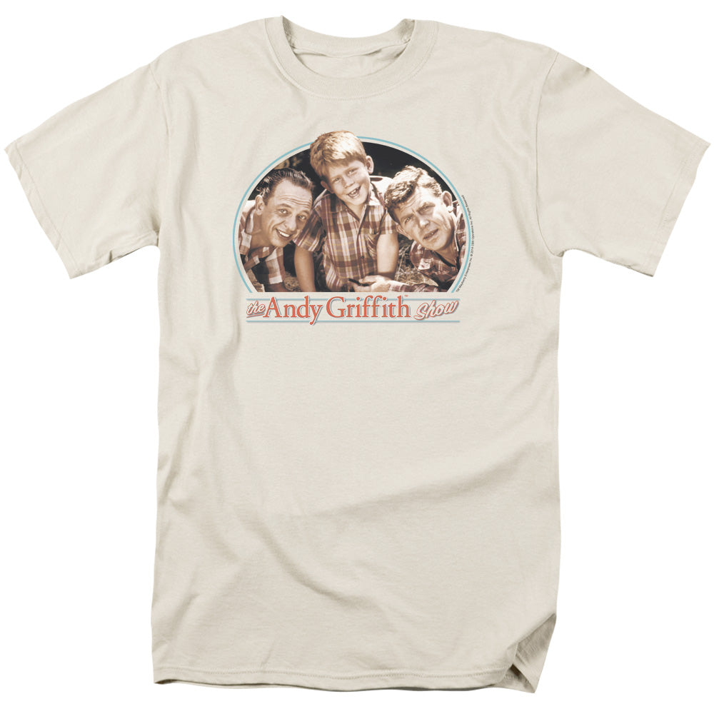 Andy Griffith 3Amigos Mens T Shirt Cream - clothing by TeeHivey.com (Image 3)