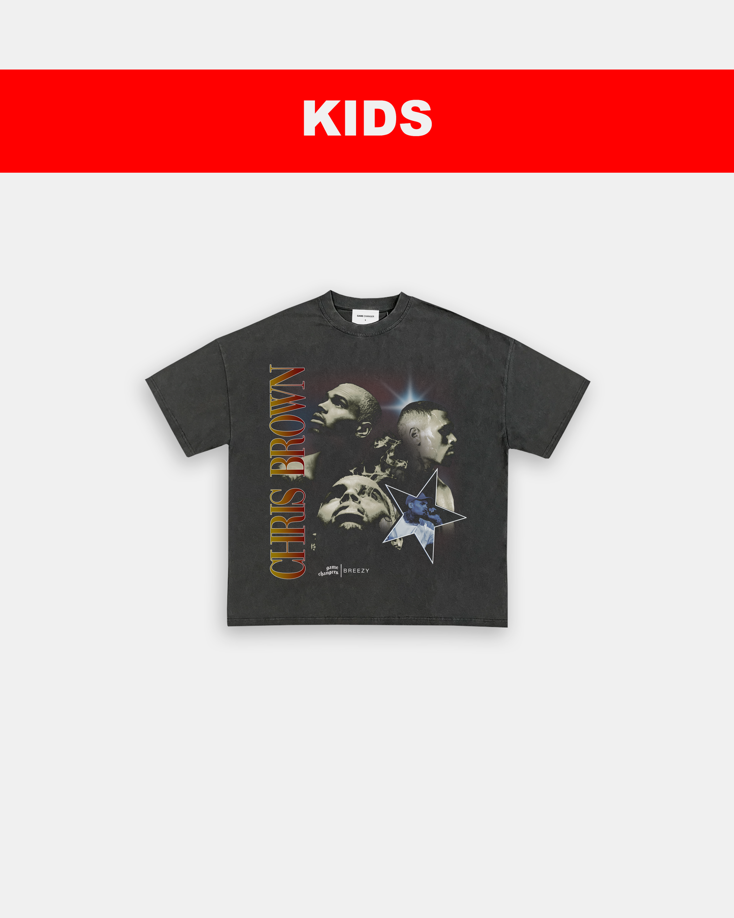 CHRIS BROWN - KIDS TEE - clothing by TeeHivey.com (Image 4)