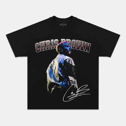 2024 CHRIS BROWN V2 VINTAGE TEE Style001