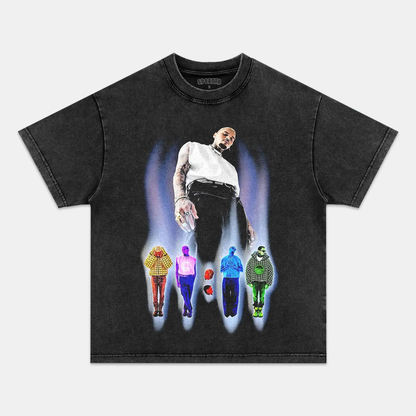 2024 CHRIS BROWN V3 VINTAGE TEE Style001