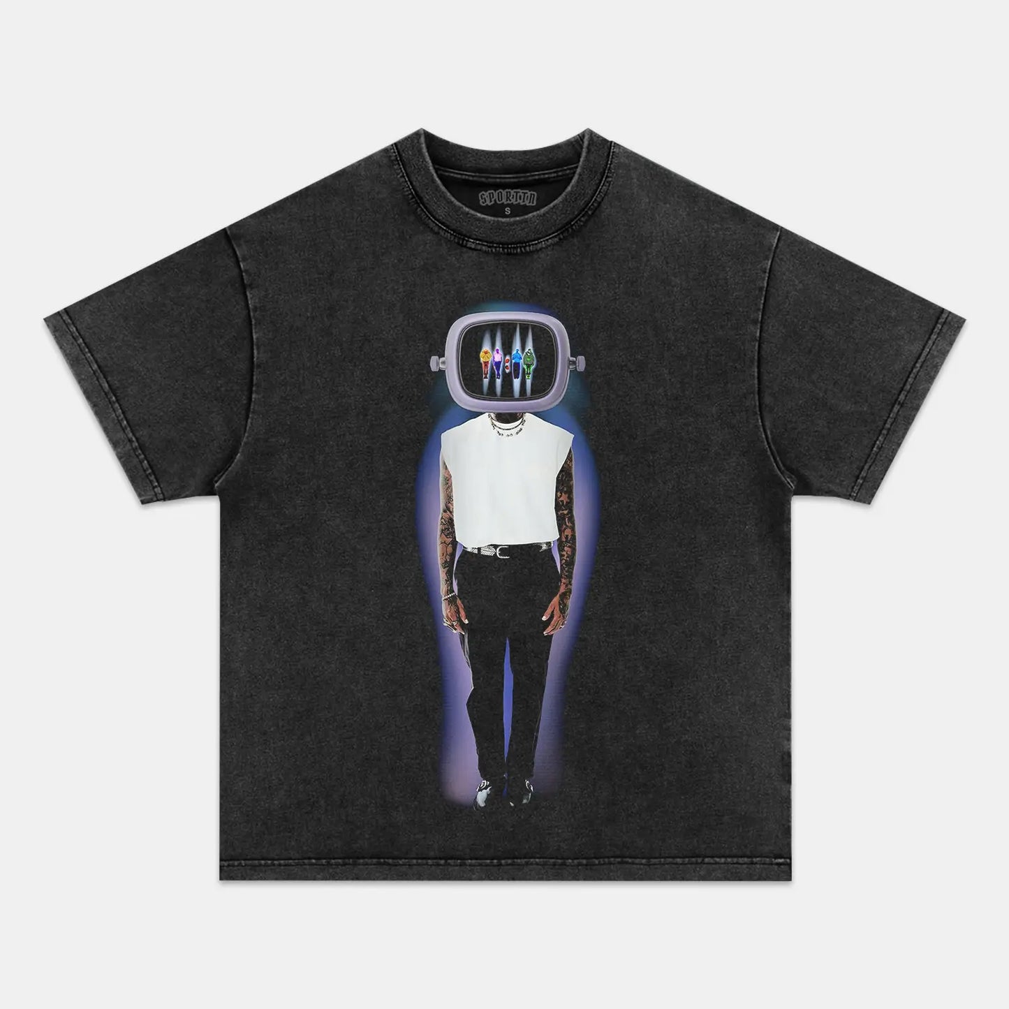 2024 CHRIS BROWN V4 VINTAGE TEE Style001