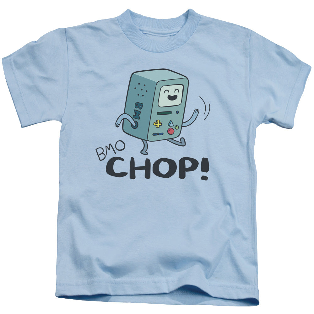 Adventure Time Bmo Chop Juvenile Kids Youth T Shirt Light Blue