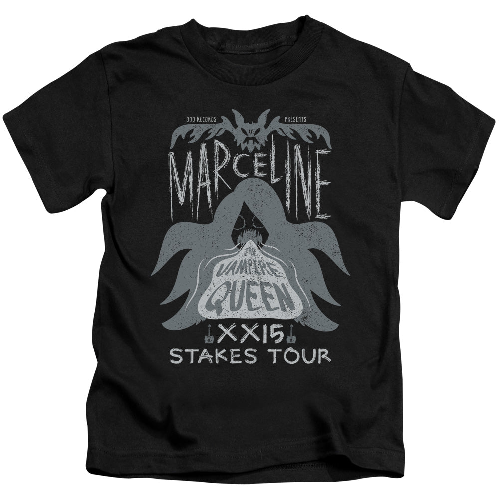 Adventure Time Marceline Concert Juvenile Kids Youth T Shirt Black