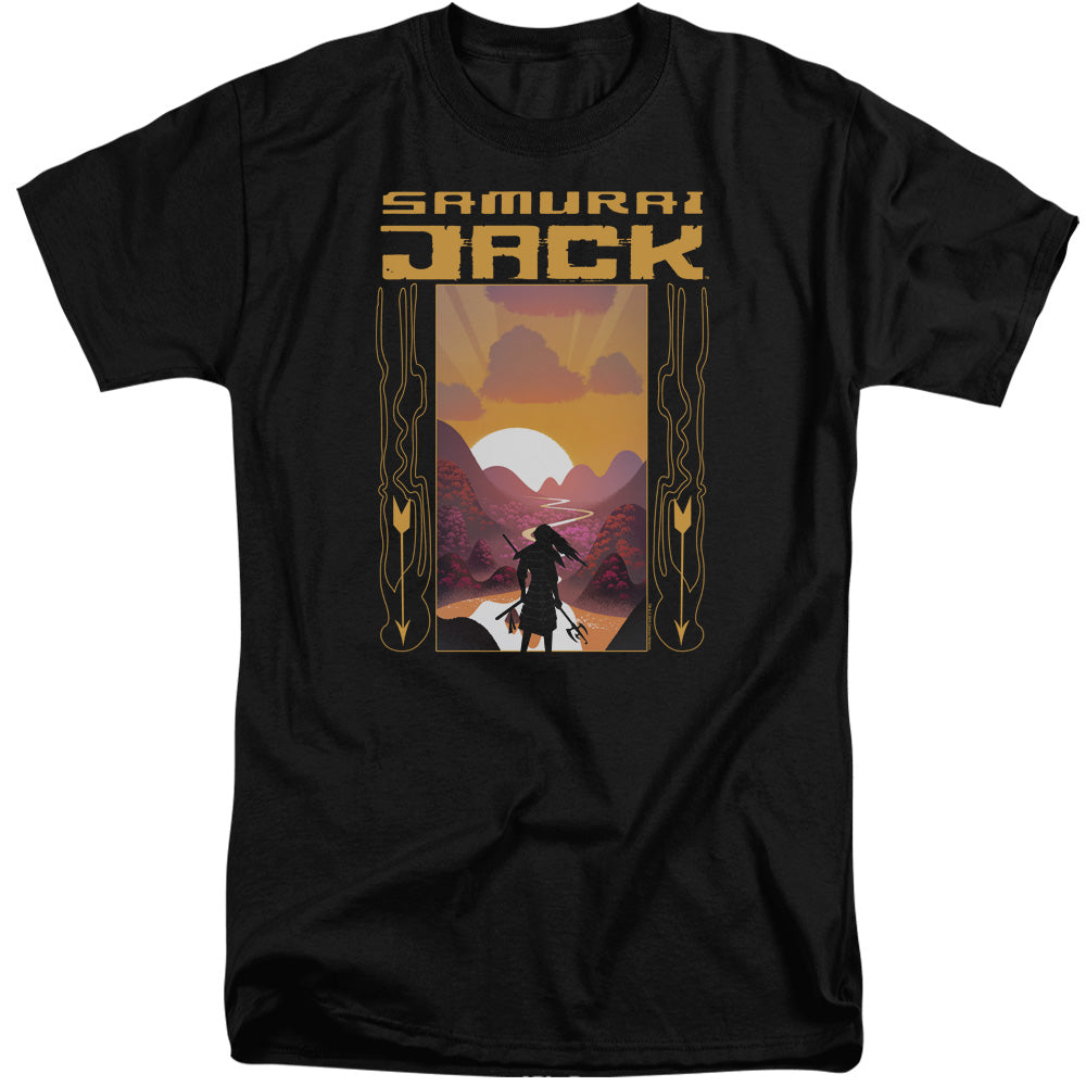Samurai Jack - Sunrise - Adult Men T-Shirt - clothing by TeeHivey.com (Image 2)