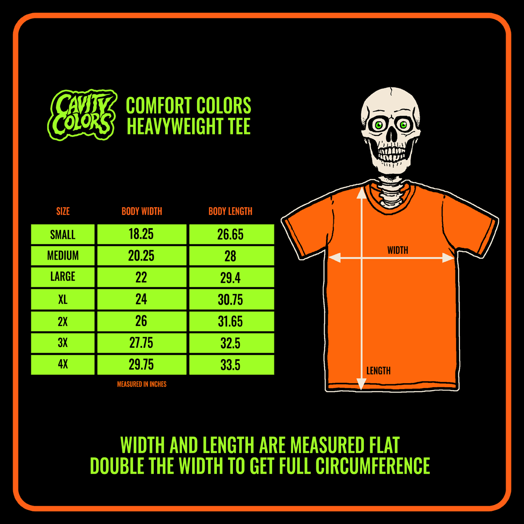 HALLOWEEN II: HORROR PAPERBACK - T-SHIRT (COMFORT COLORS)