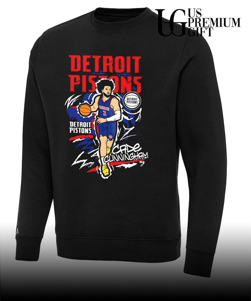 Cade Cunningham Detroit Pistons NBA Chalked Up player 2026 shirt