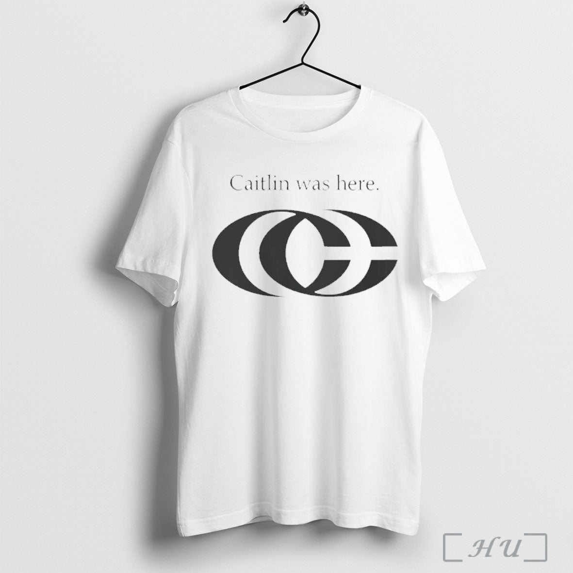 Caitlin Was Here New Logo T Shirt