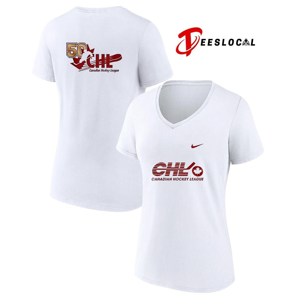 Canadian Hockey League 50th celebration shirt