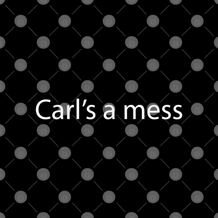 Carl’s A Mess Funny Summer House Mug