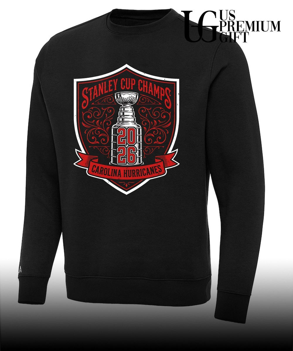 Carolina Hurricanes Stanley Cup Champs 2026 trophy shirt