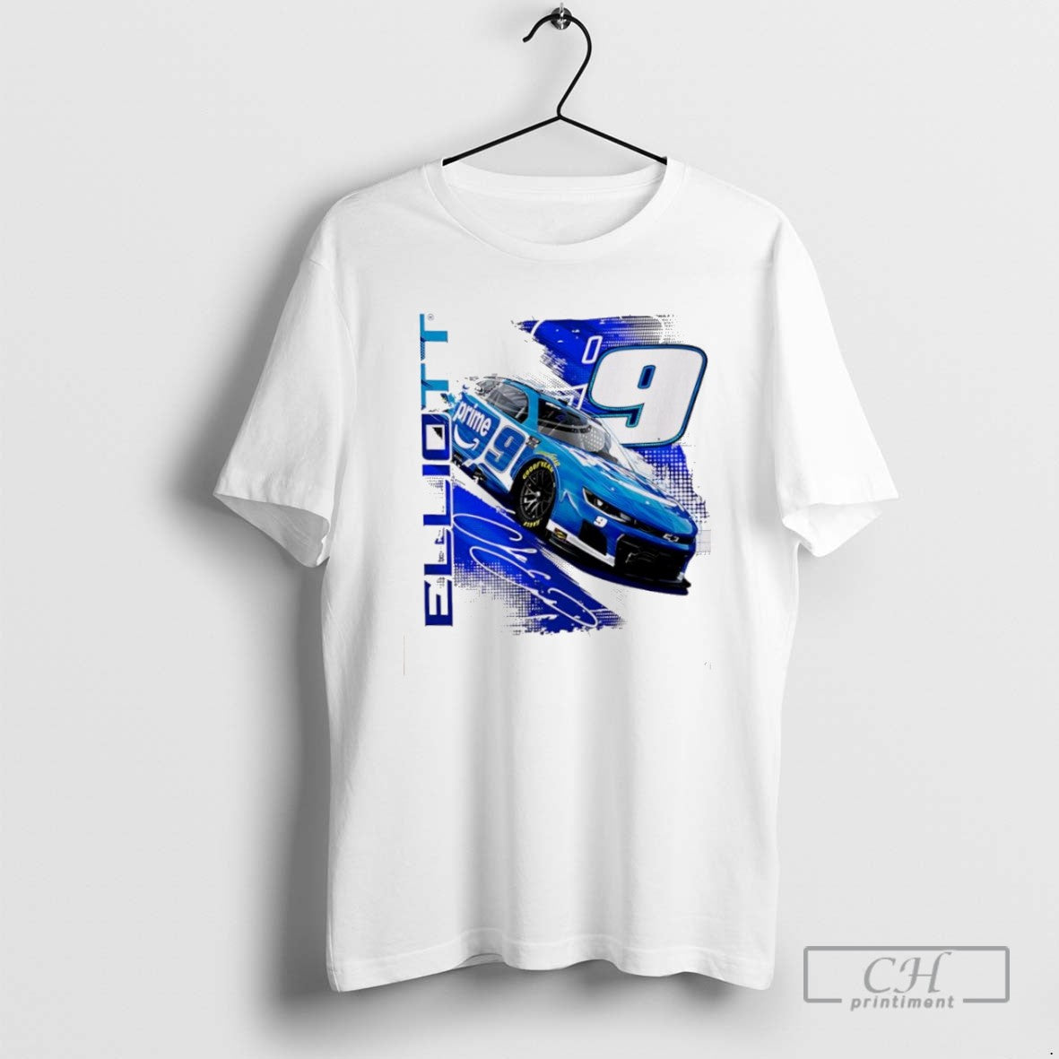 Chase Elliott Hendrick Motorsports Team Collection Amazon Car T Shirts - clothing by TeeHivey.com