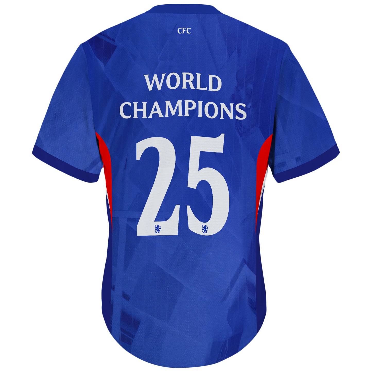 Chelsea 2025 FIFA Club World Cup Champions Men V-neck Jersey