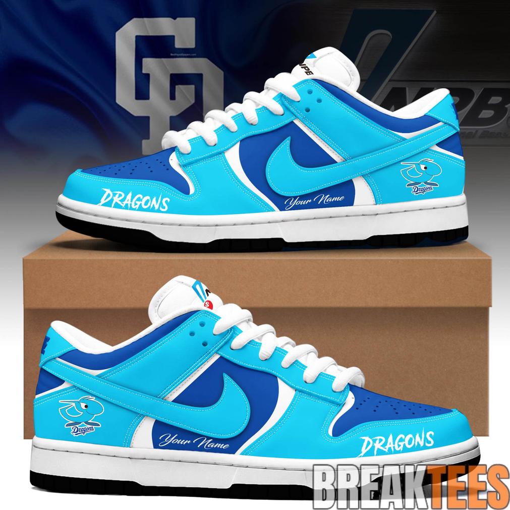 Chunichi Dragons Custom Dunk Low Sneakers