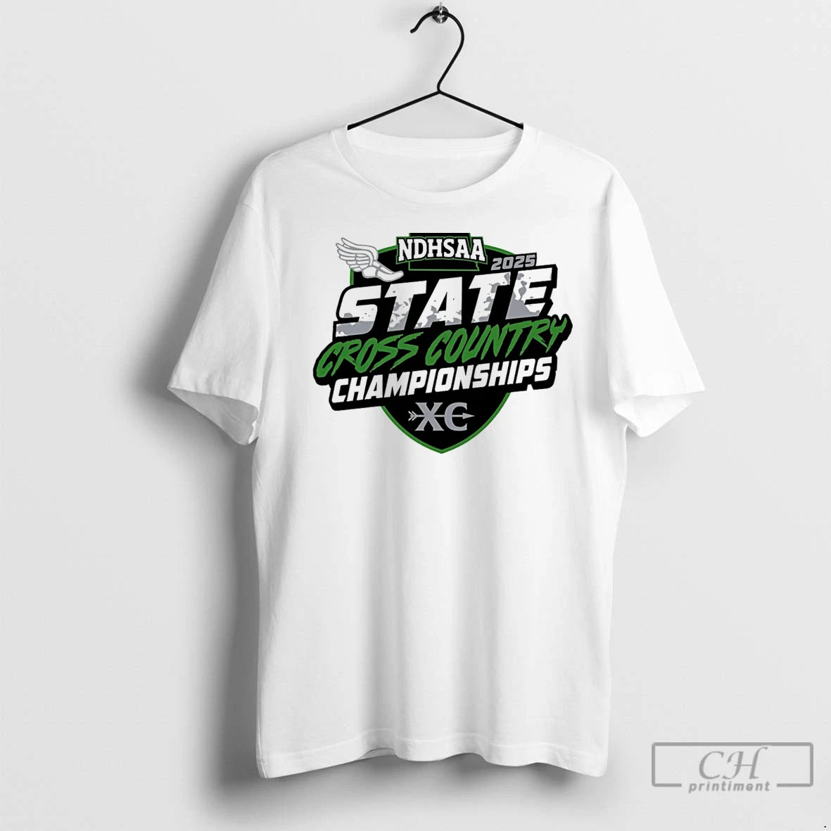 Classic 2025 Ndhsaa Cross Country State Meet Logo - clothing by TeeHivey.com