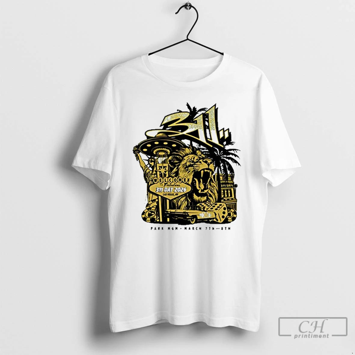 Classic 311 Day 2026 Vegas T Shirts - clothing by TeeHivey.com