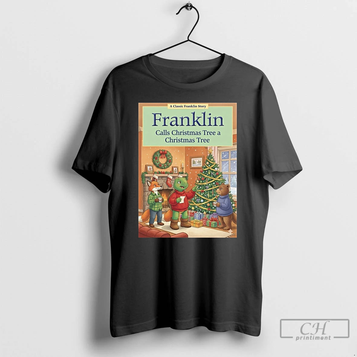 Classic A Classic Franklin Story Franklin Falls Christmas Tree A Christmas Free T Shirts Sweater - clothing by TeeHivey.com