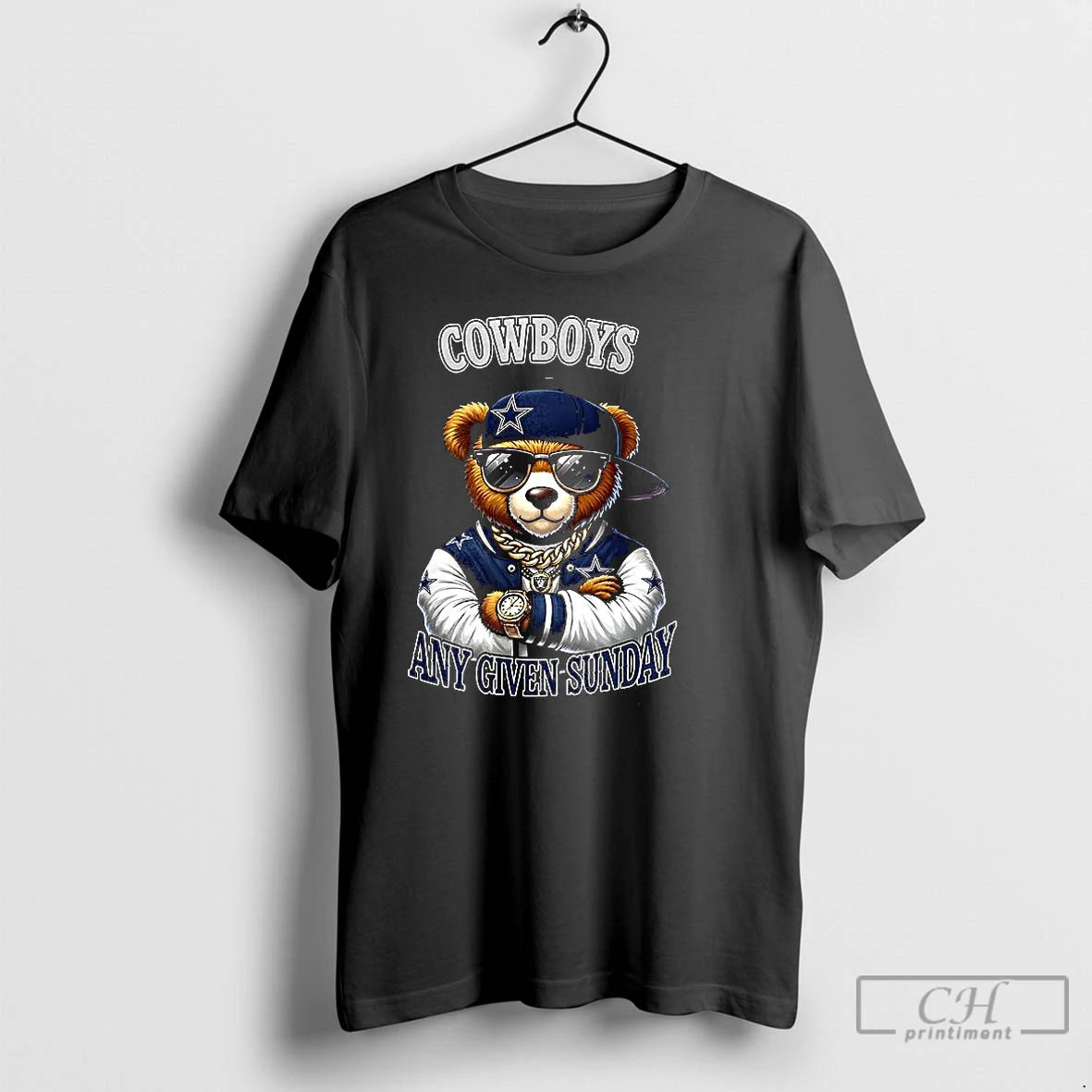 Classic Any Given Sunday Dallas Cowboys Baseball Bear T Shirts - clothing by TeeHivey.com