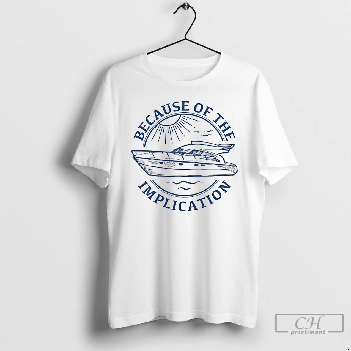 Classic Because Of The Implication Its Always Sunny In Philadelphia Implications T Shirts - clothing by TeeHivey.com