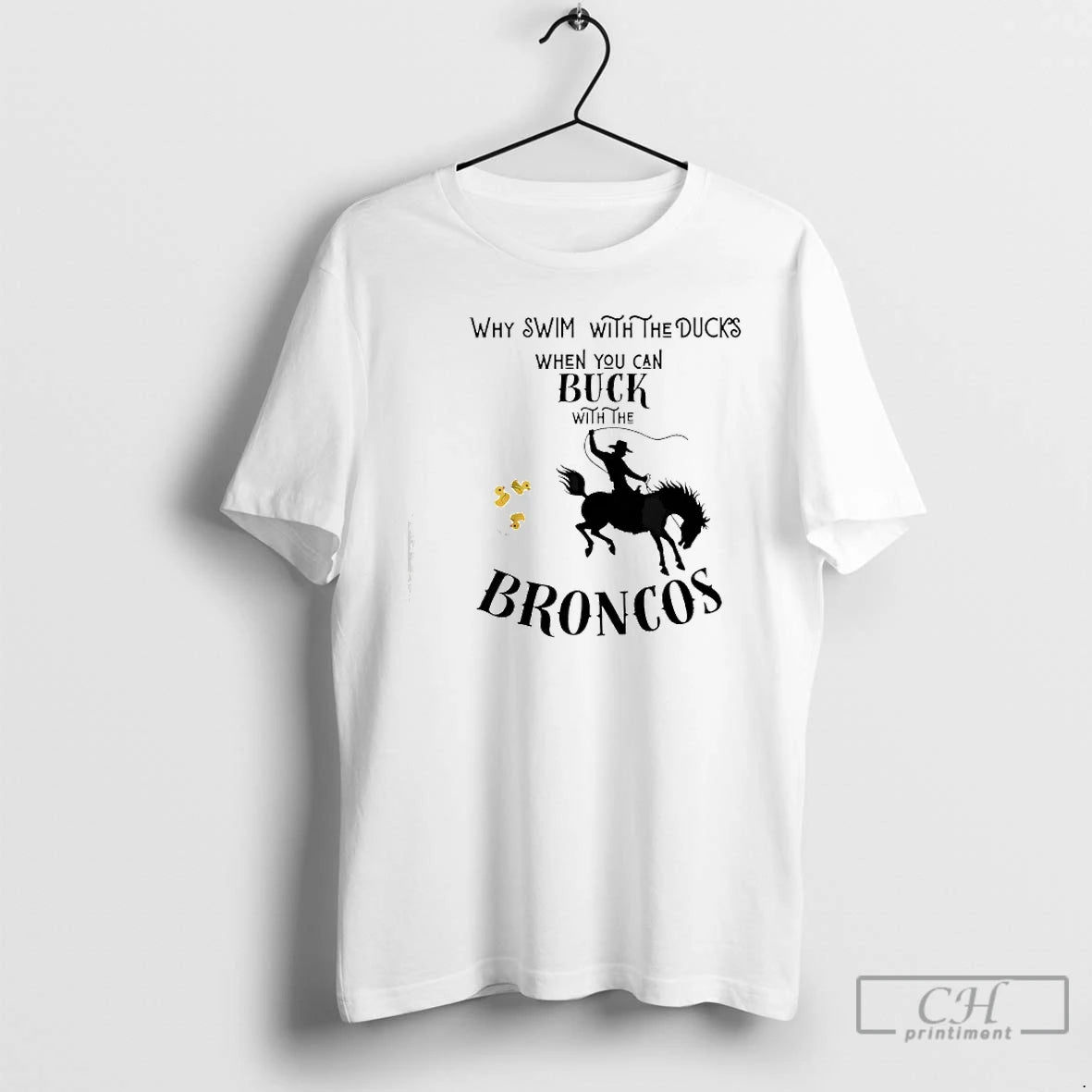 Classic Bronco Drivers Bucking Ducks - clothing by TeeHivey.com