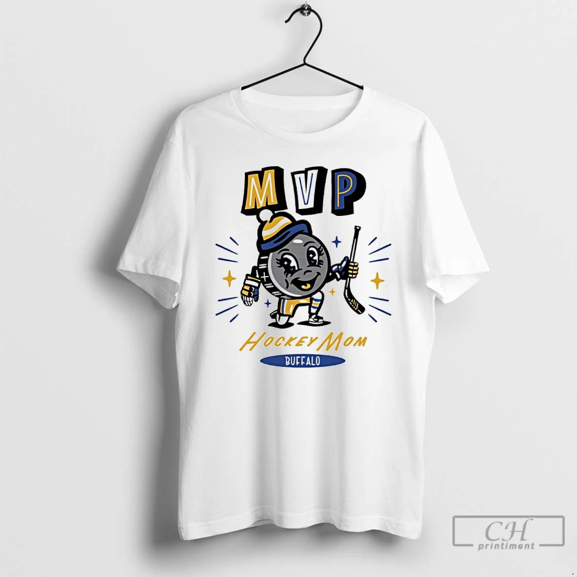 Classic Buffalo Sabres 2025 Mvp Hockey Mom - clothing by TeeHivey.com